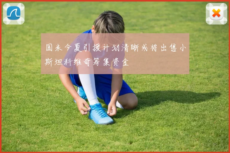国米今夏引援计划清晰或将出售小斯坦科维奇筹集资金